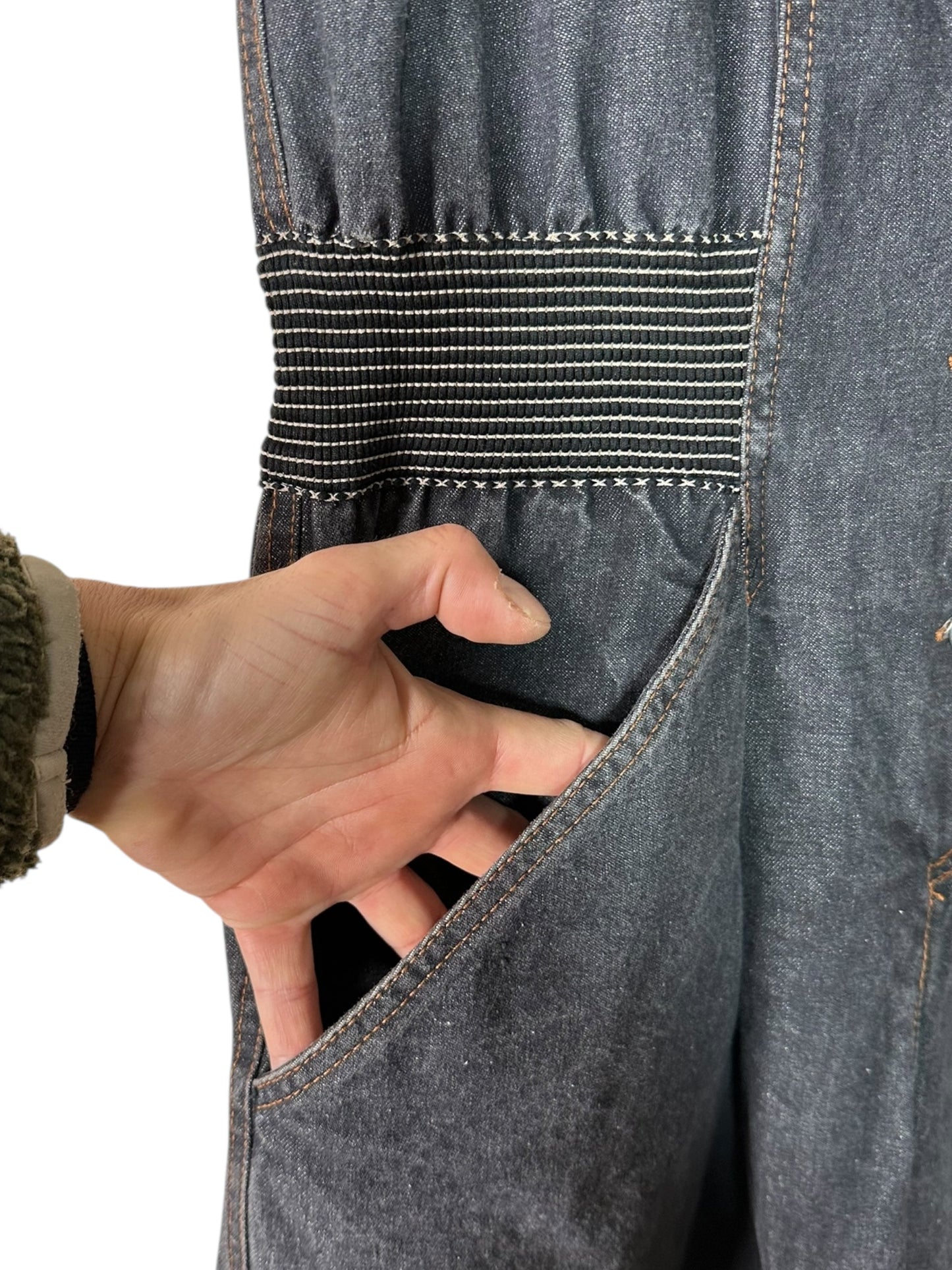 Krizia jeans jumpsuit a shorts (S)