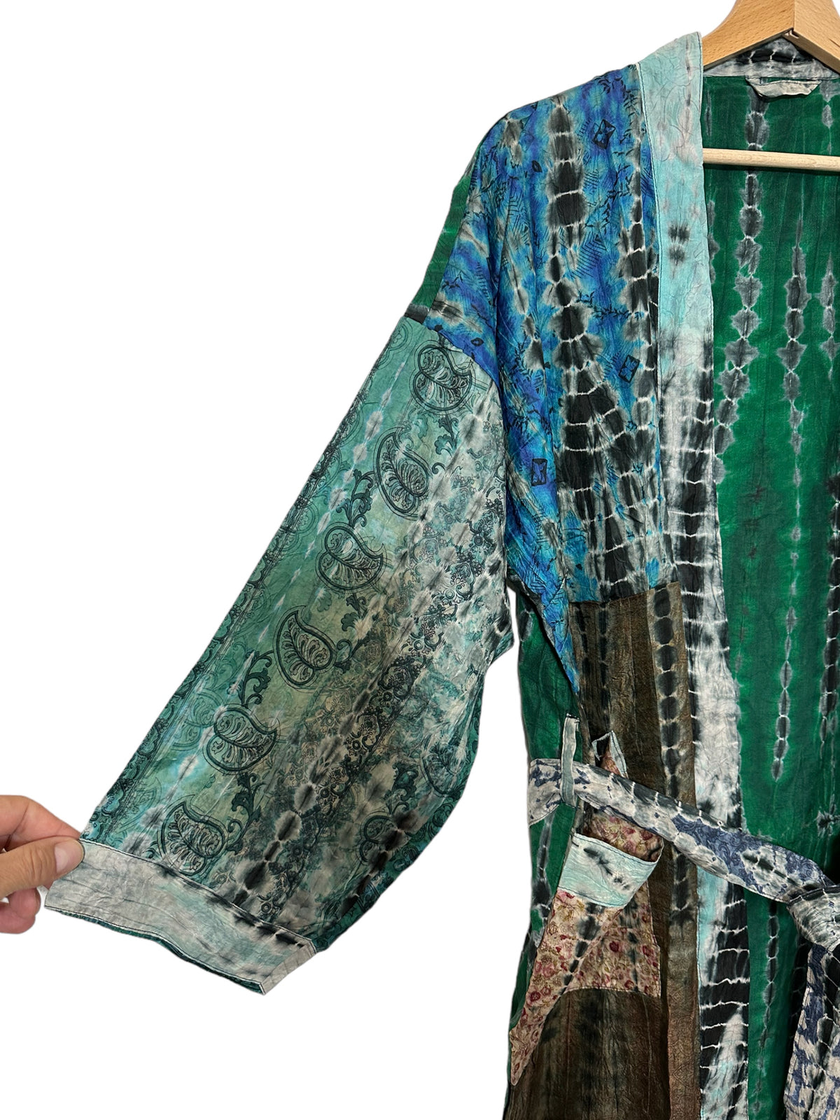 Kimono vintage in seta — foto 4