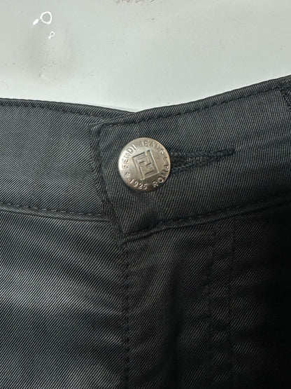 Fendi pantaloni vintage monogram (M)