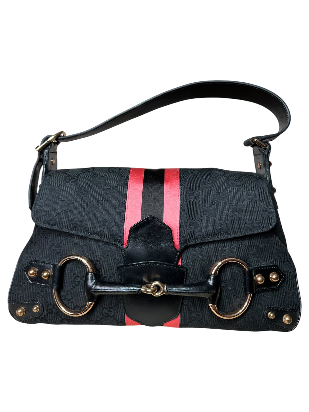 Gucci borsa vintage Horsebit GG