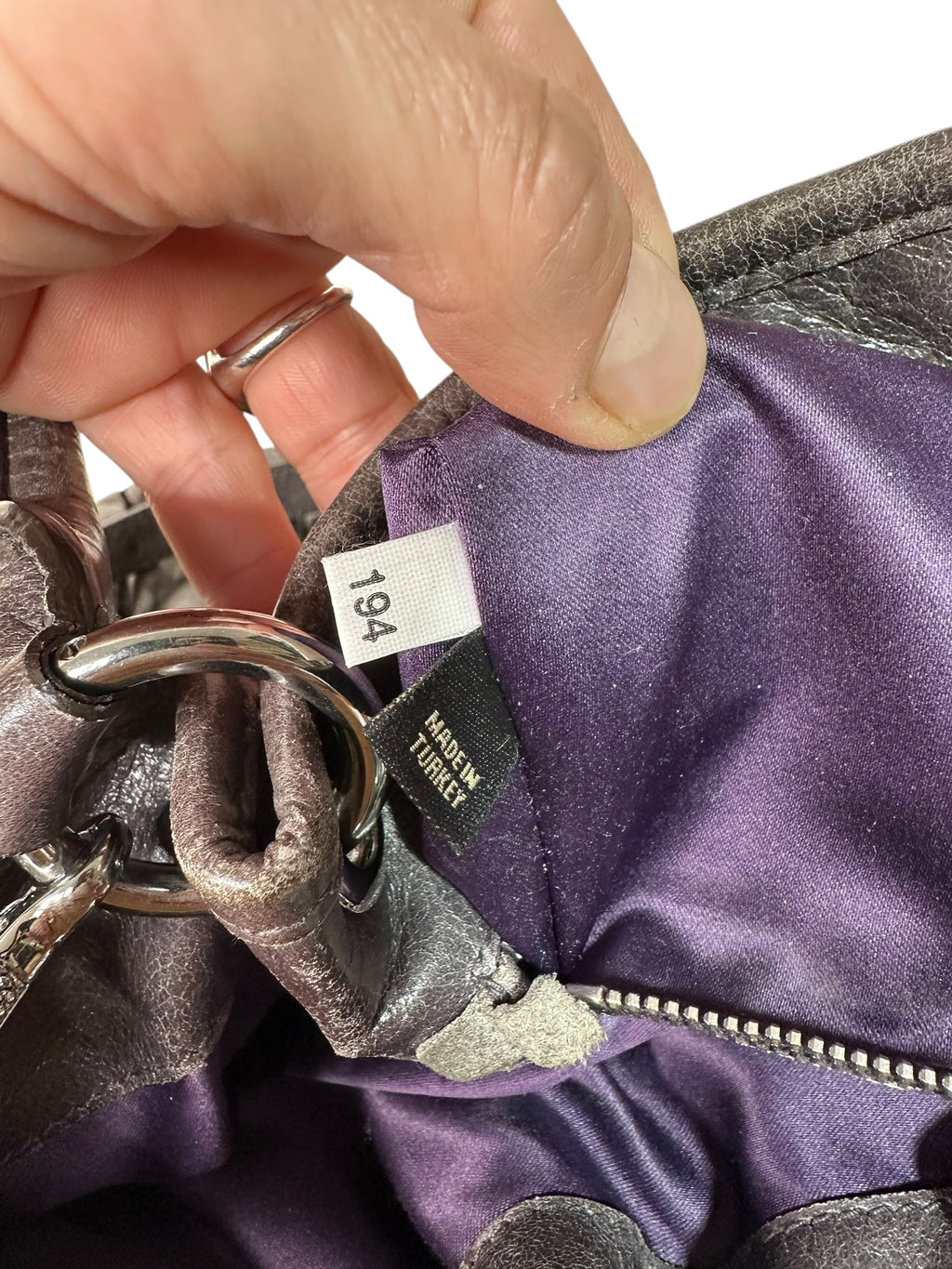 Miu Miu borsa in pelle matelassè — foto 18