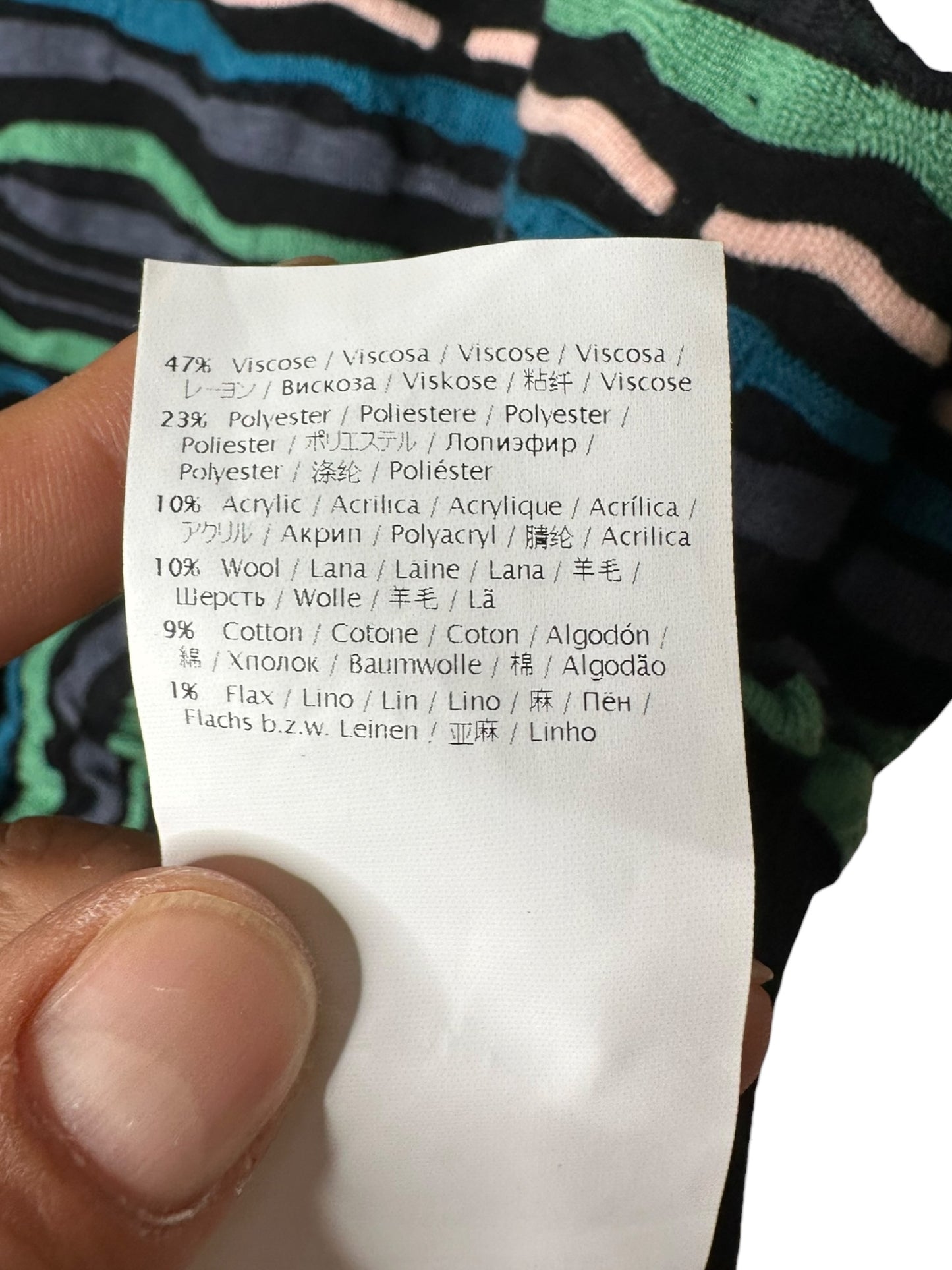 Missoni maglia oversize (L)