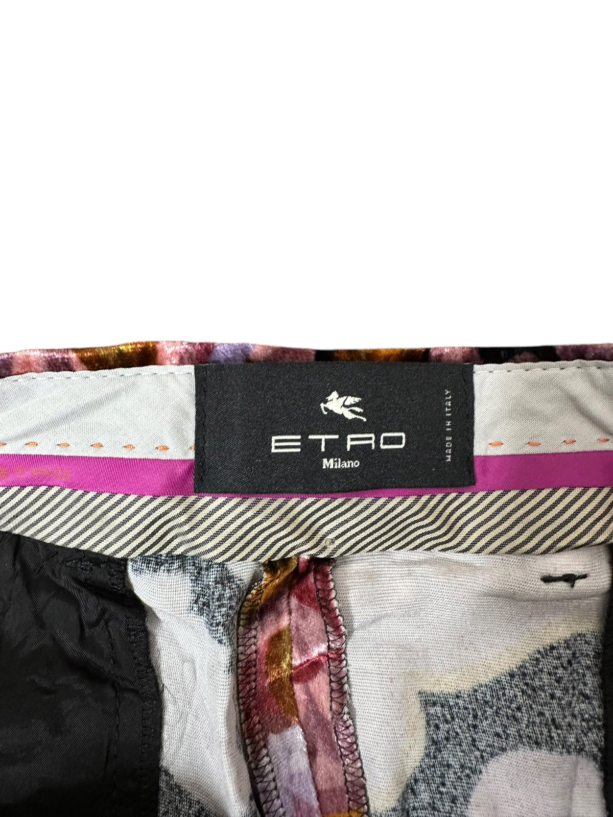 Etro completo in velluto (46-48)