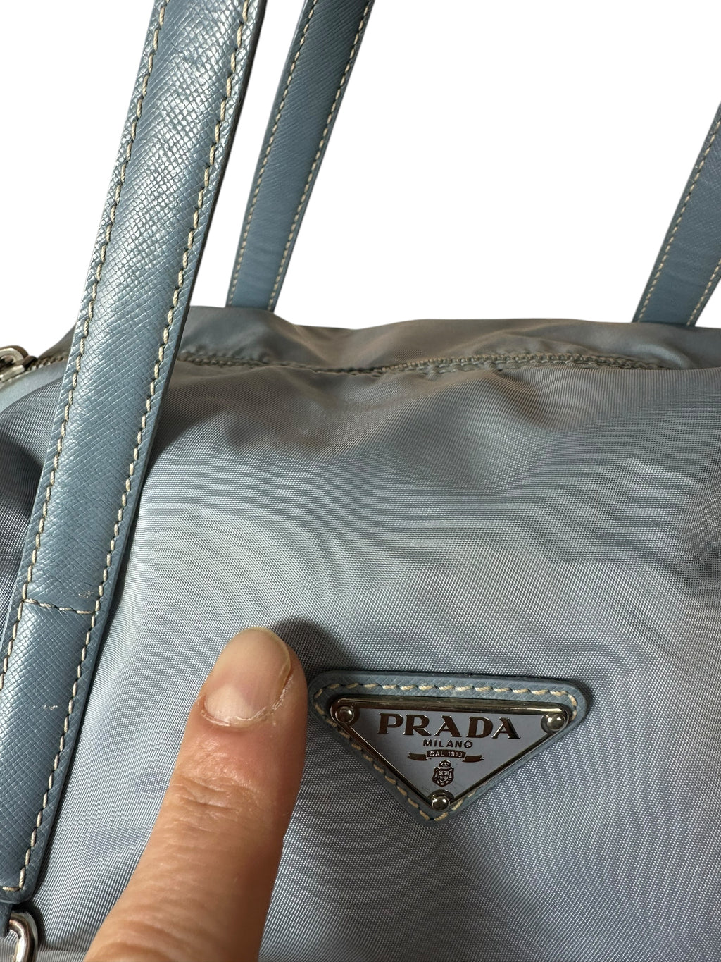 Prada borsa vintage in nylon — foto 6