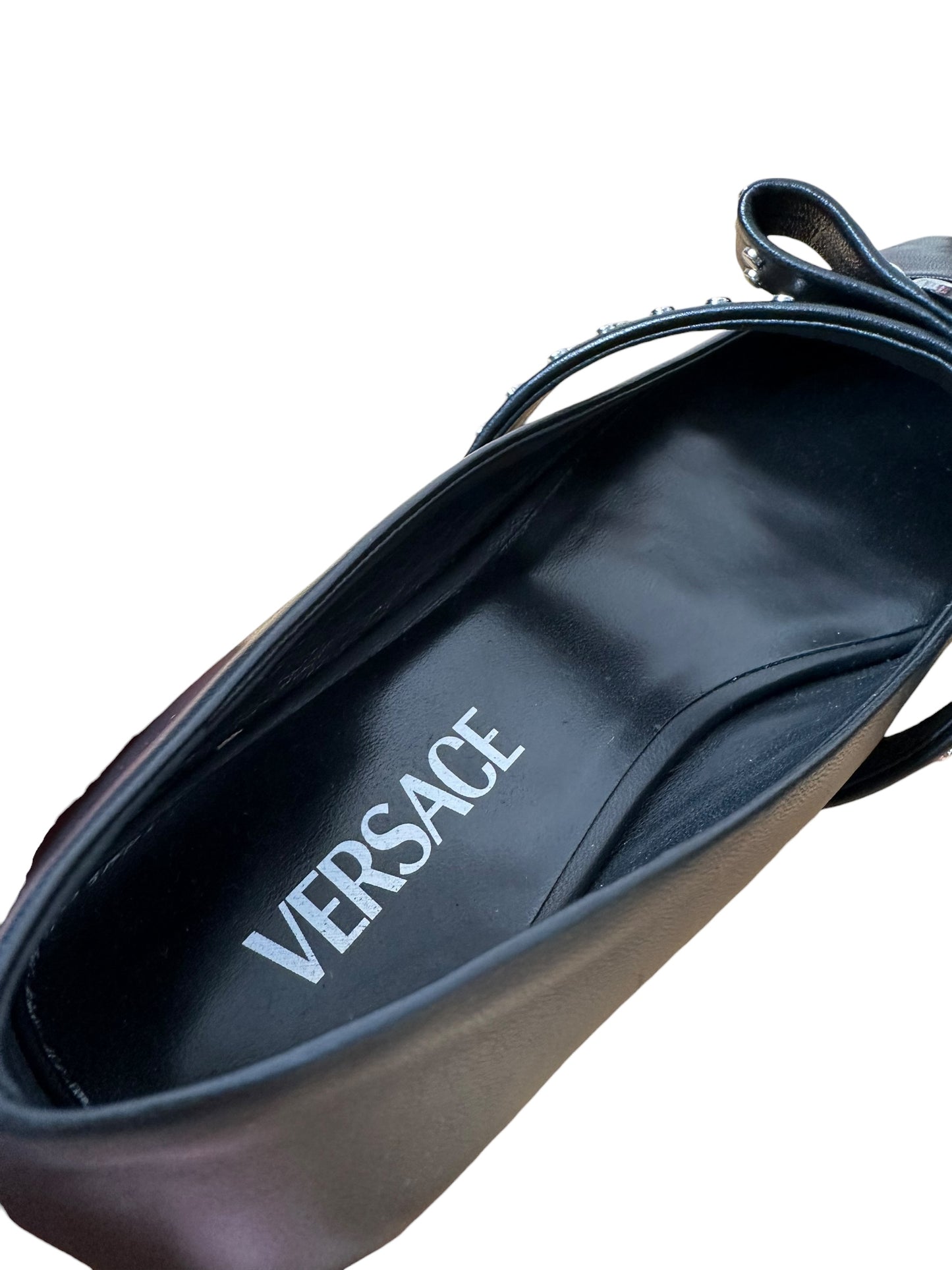 Versace ballerine in pelle (40)