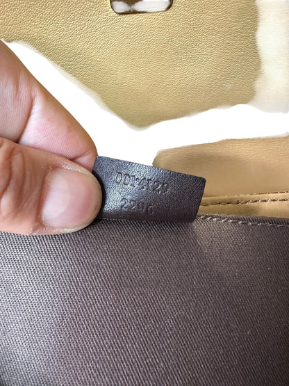 Gucci borsa Horsebit vintage GG