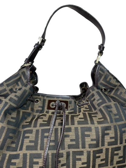 Fendi borsa hobo vintage in tela FF