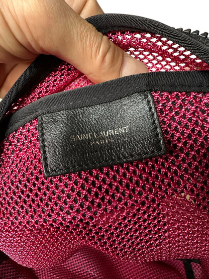 Saint Laurent zaino in micro rete