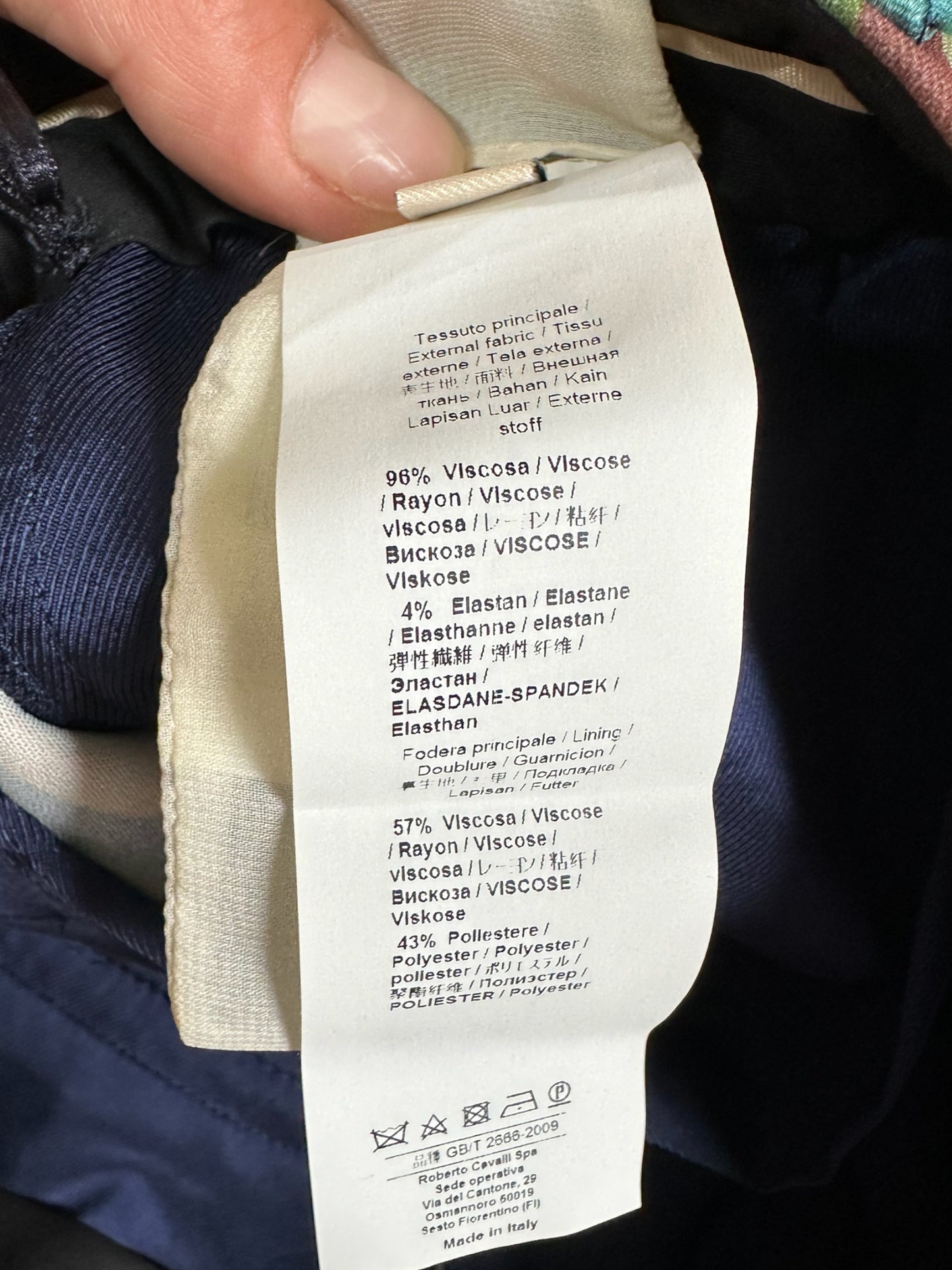 Roberto Cavalli completo vintage (S)