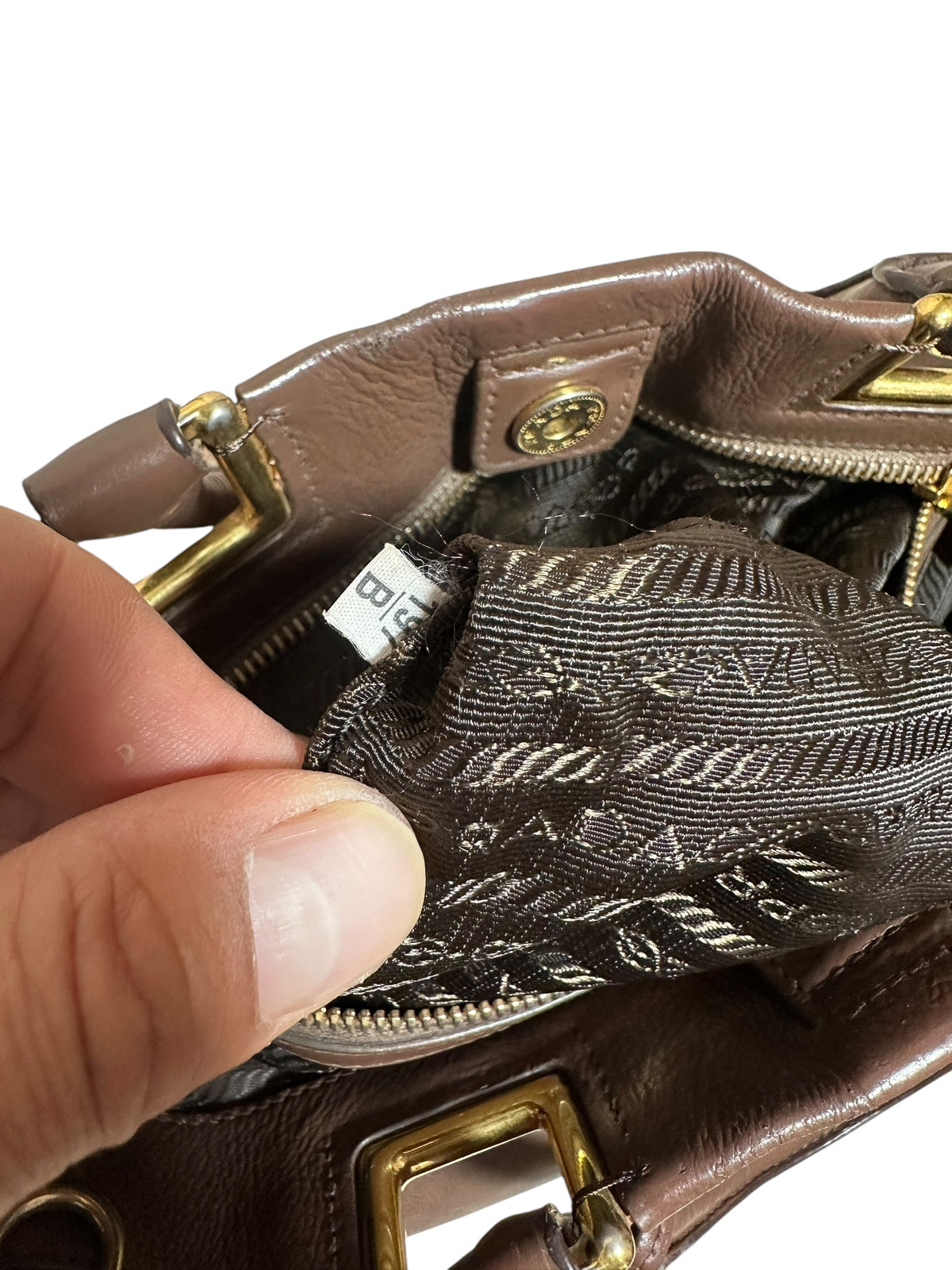 Prada borsa vintage in pelle — foto 18