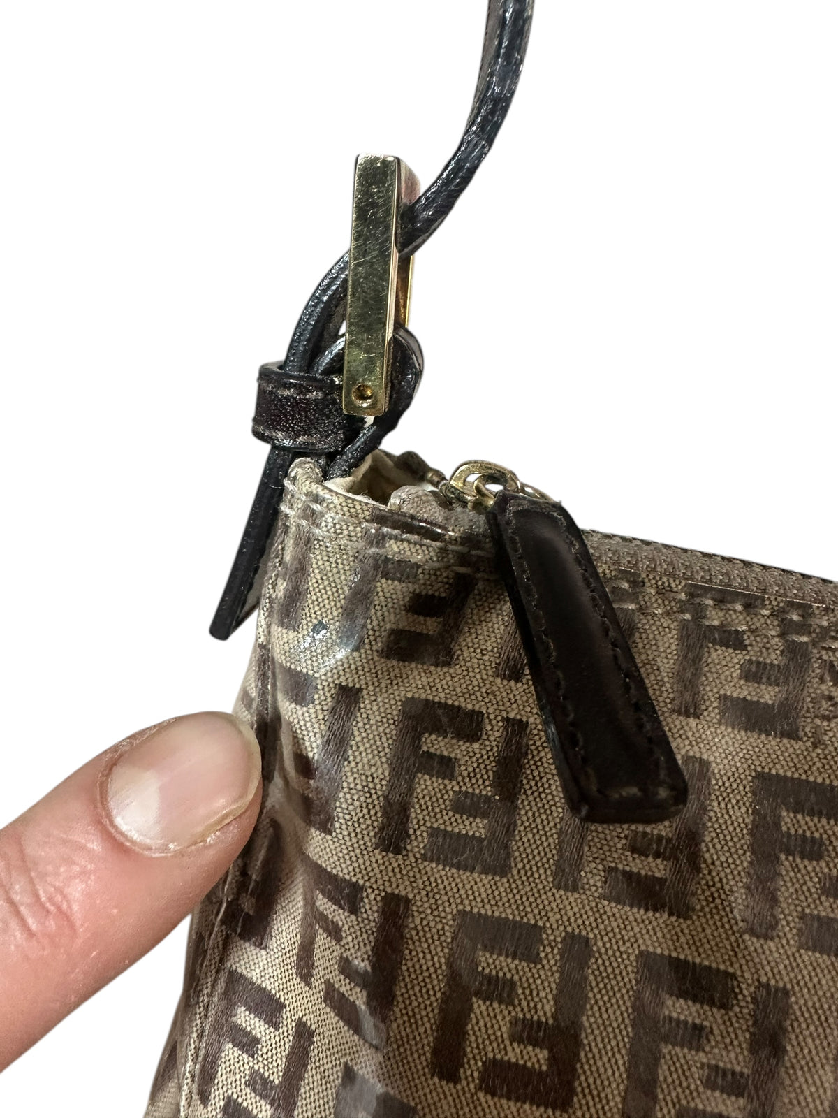 Fendi mini borsa vintage FF — foto 6