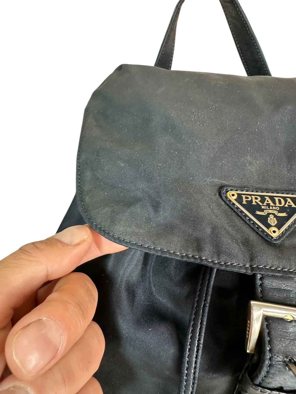 Prada zaino vintage in nylon — foto 3