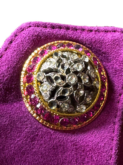 Guanti Gianni Versace vintage in suede