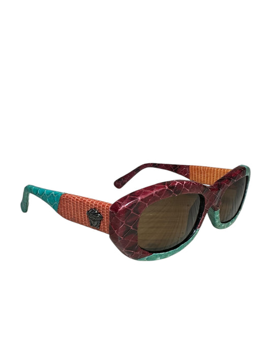Gianni Versace occhiali in rettile