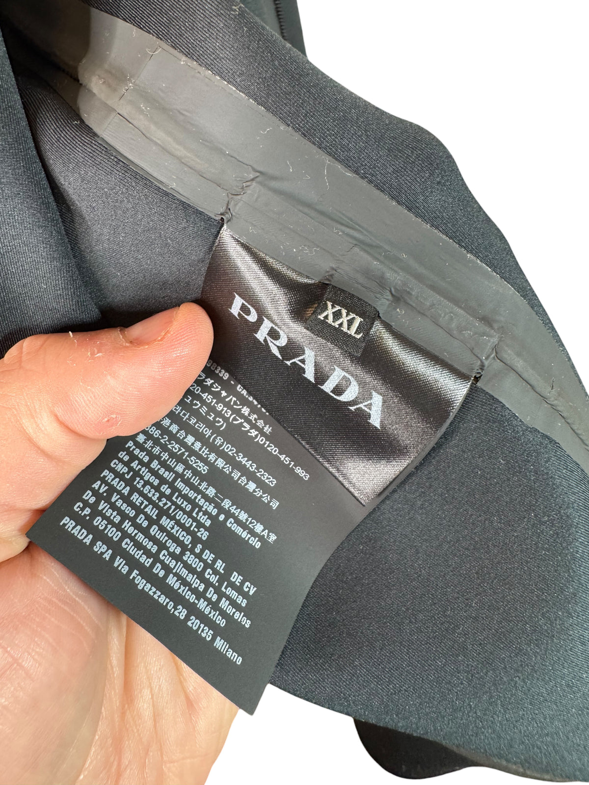 Felpa con zip Prada – tg XXL — foto 8