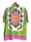 Camicia vintage con fantasia barocca