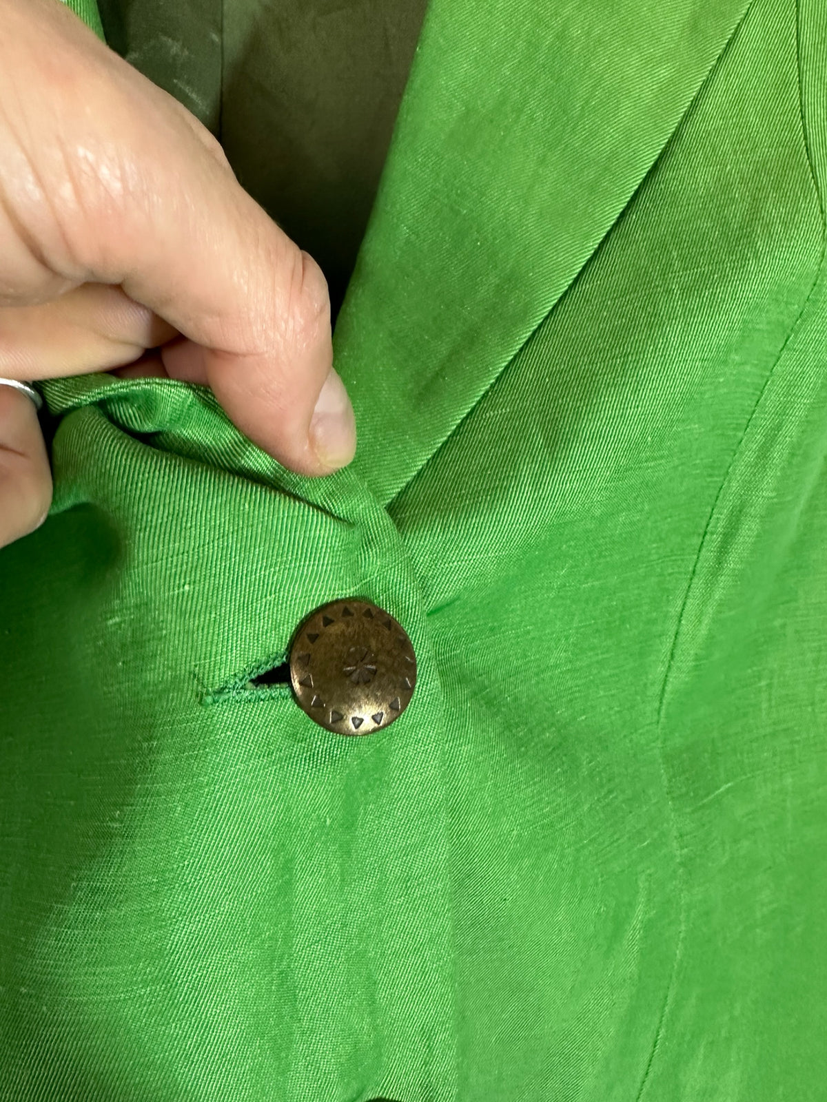 Blazer vintage in Lino — foto 3