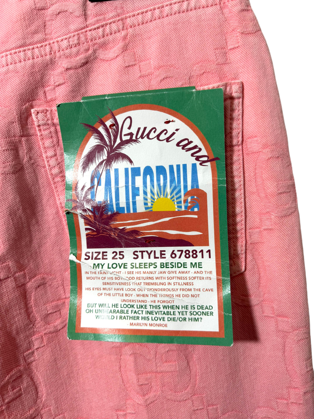 Gucci pantaloni monogram — foto 4