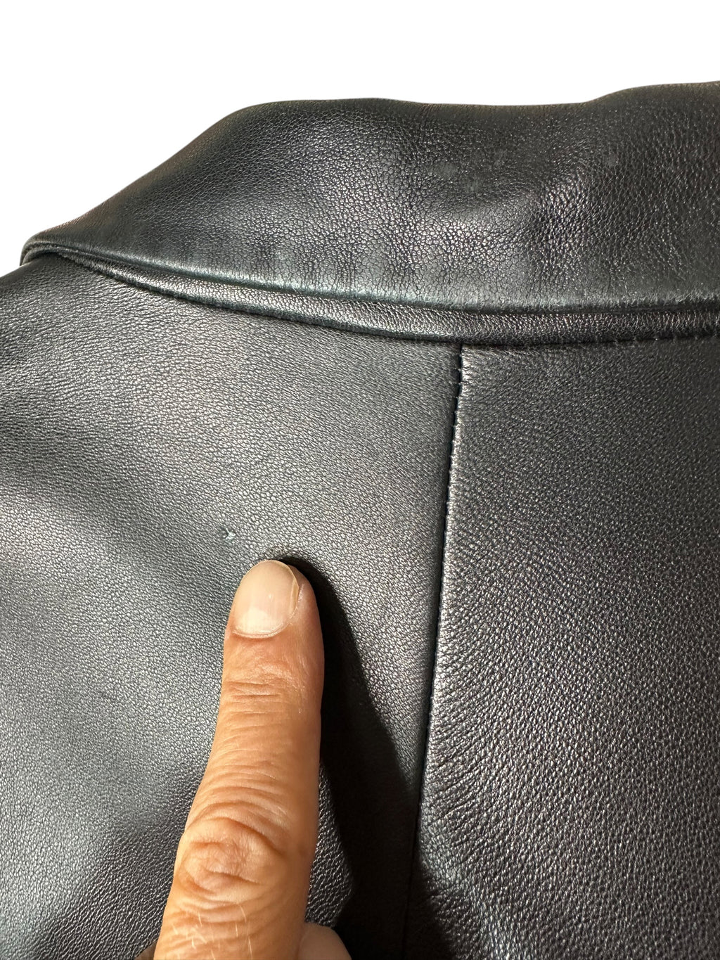 Helmut Lang giacca in pelle maschile (L)