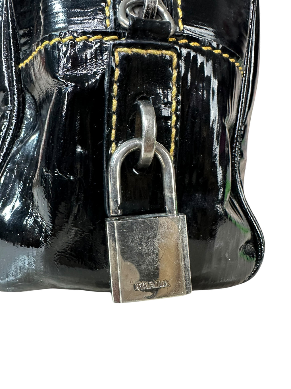 Prada borsa vintage in vernice — foto 12