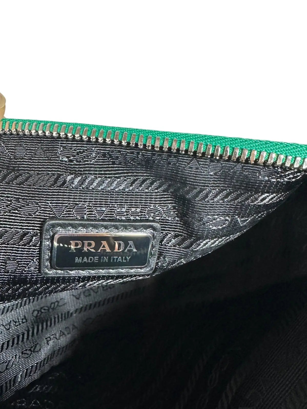 Prada borsa in pelle a triangolo. — foto 7