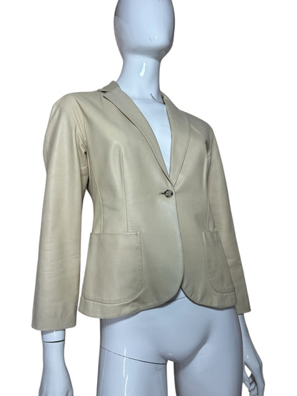 Prada giacca in pelle