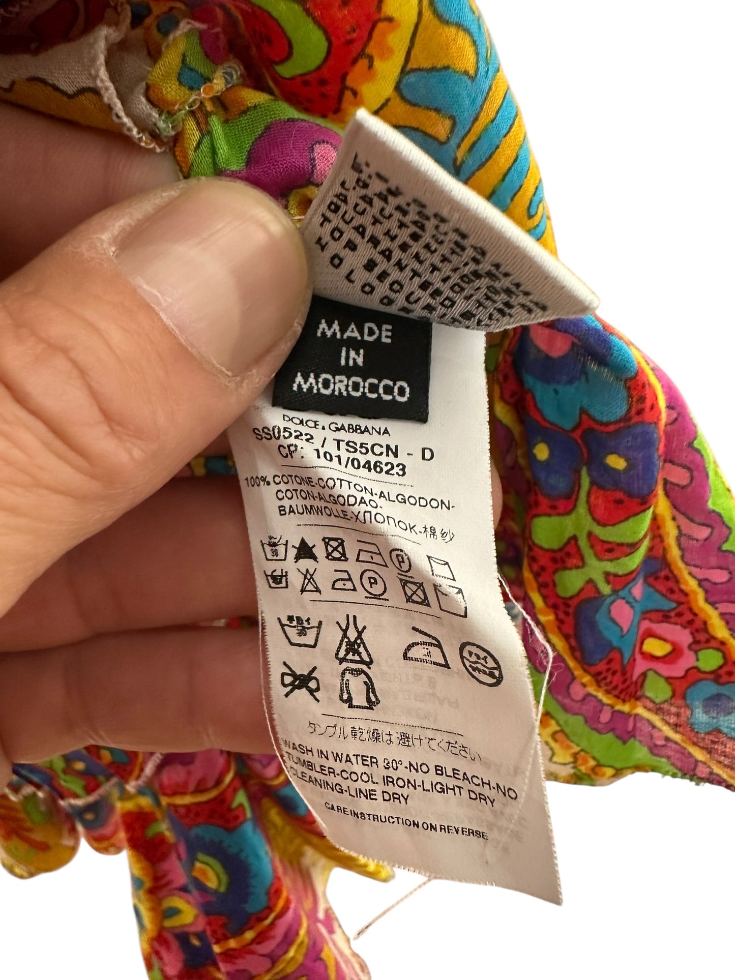 D&G top vintage stampato — foto 11