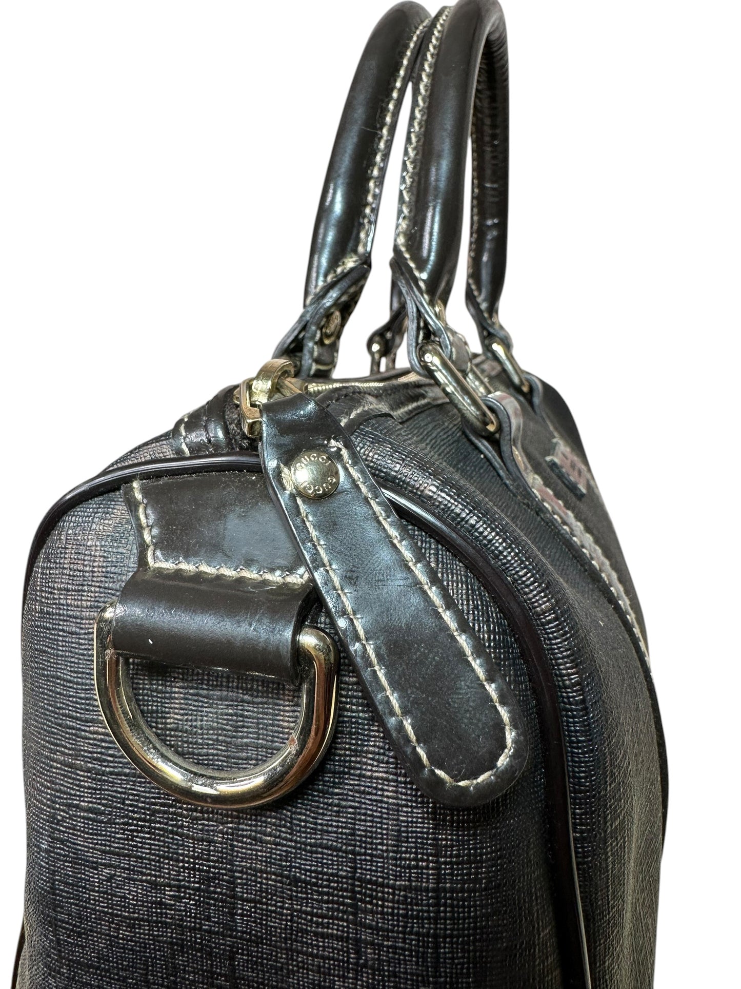 Gucci bauletto in tela monogram GG