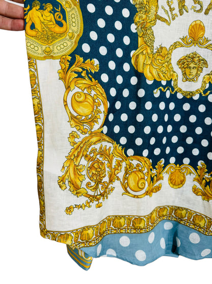 Versace camicia in lino (L)