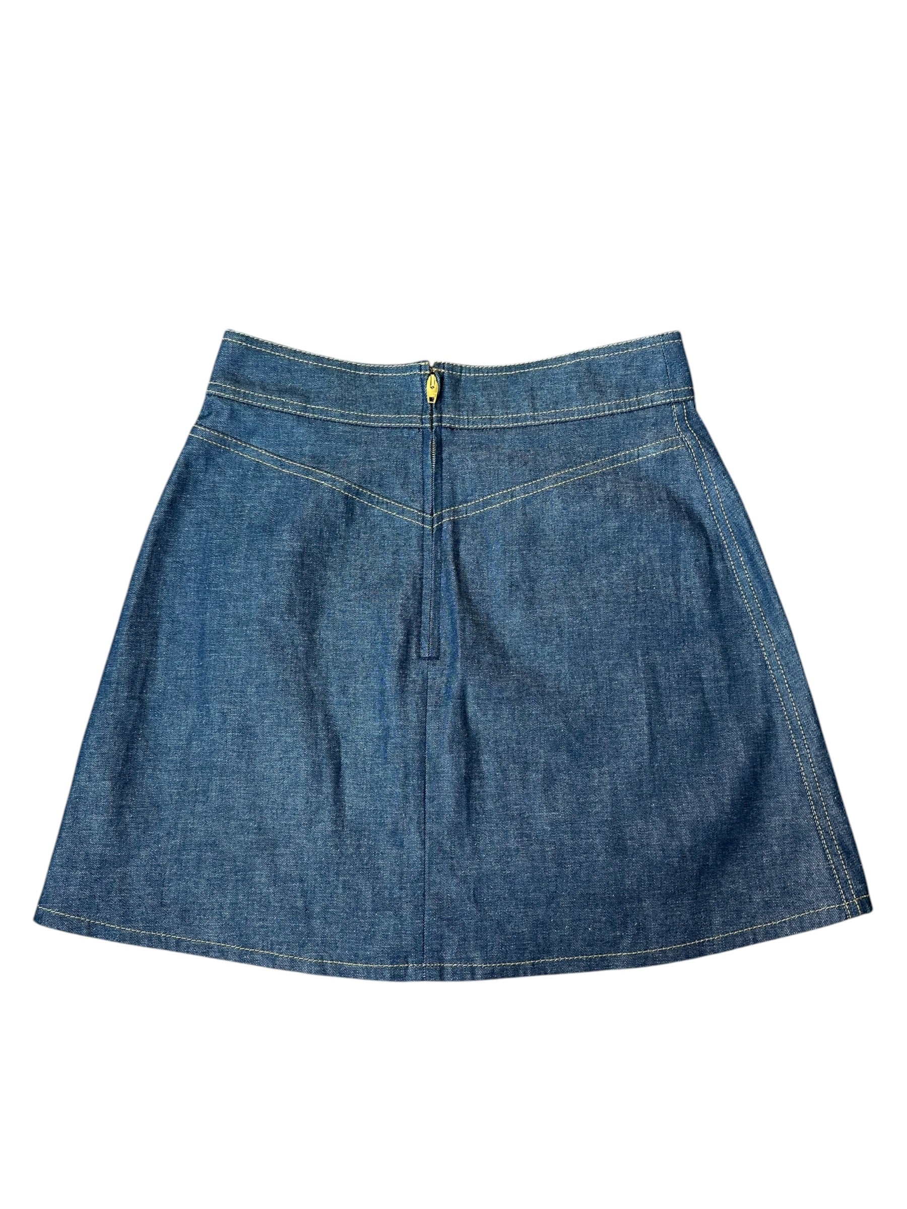 Celine mini gonna in denim — foto 10