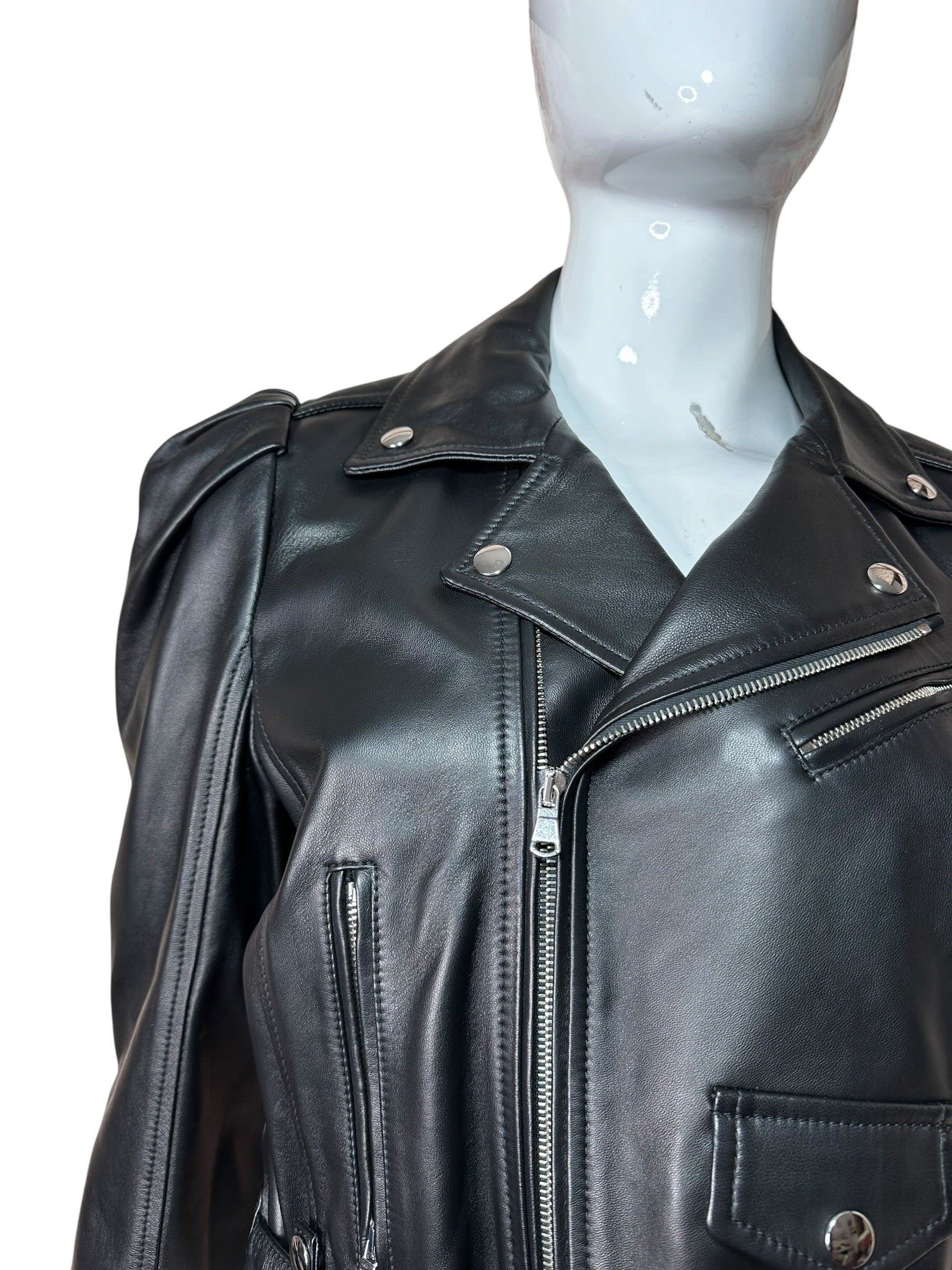 Red Valentino chiodo in pelle — foto 2