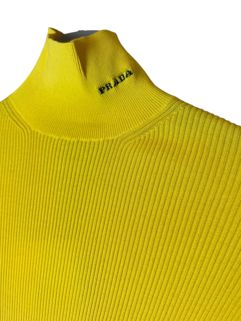 Maglia Dolcevita Prada in Maglia Gialla — foto 2