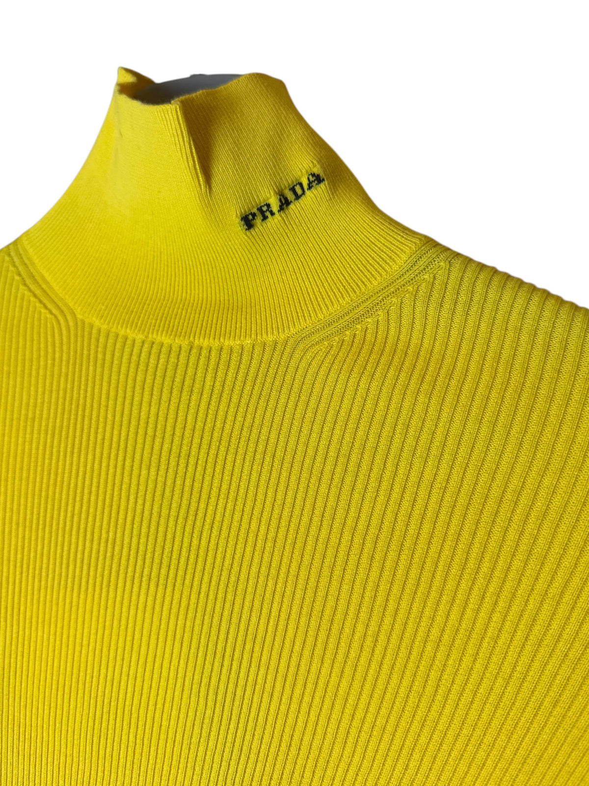 Maglia Dolcevita Prada in Maglia Gialla — foto 2