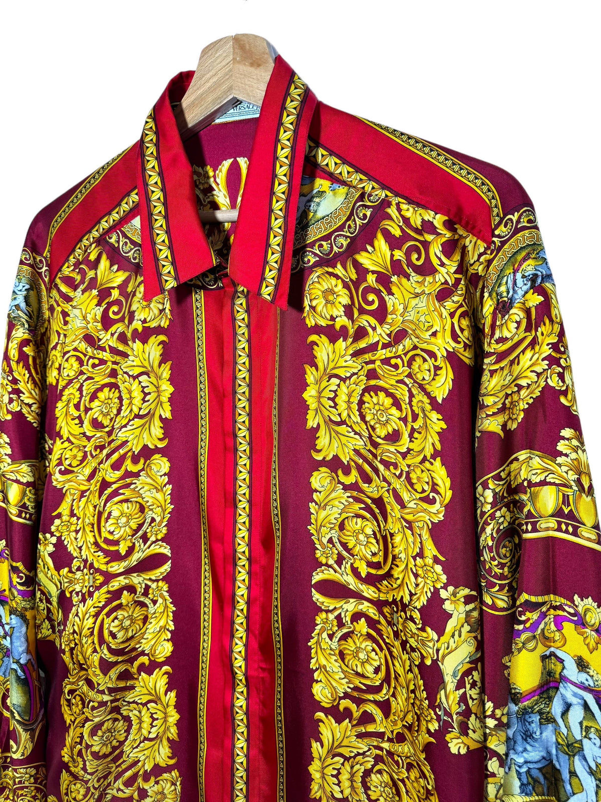 Gianni Versace V2 camicia vintage in seta barocca — foto 3