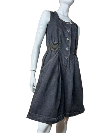 Krizia jeans jumpsuit a shorts (S)