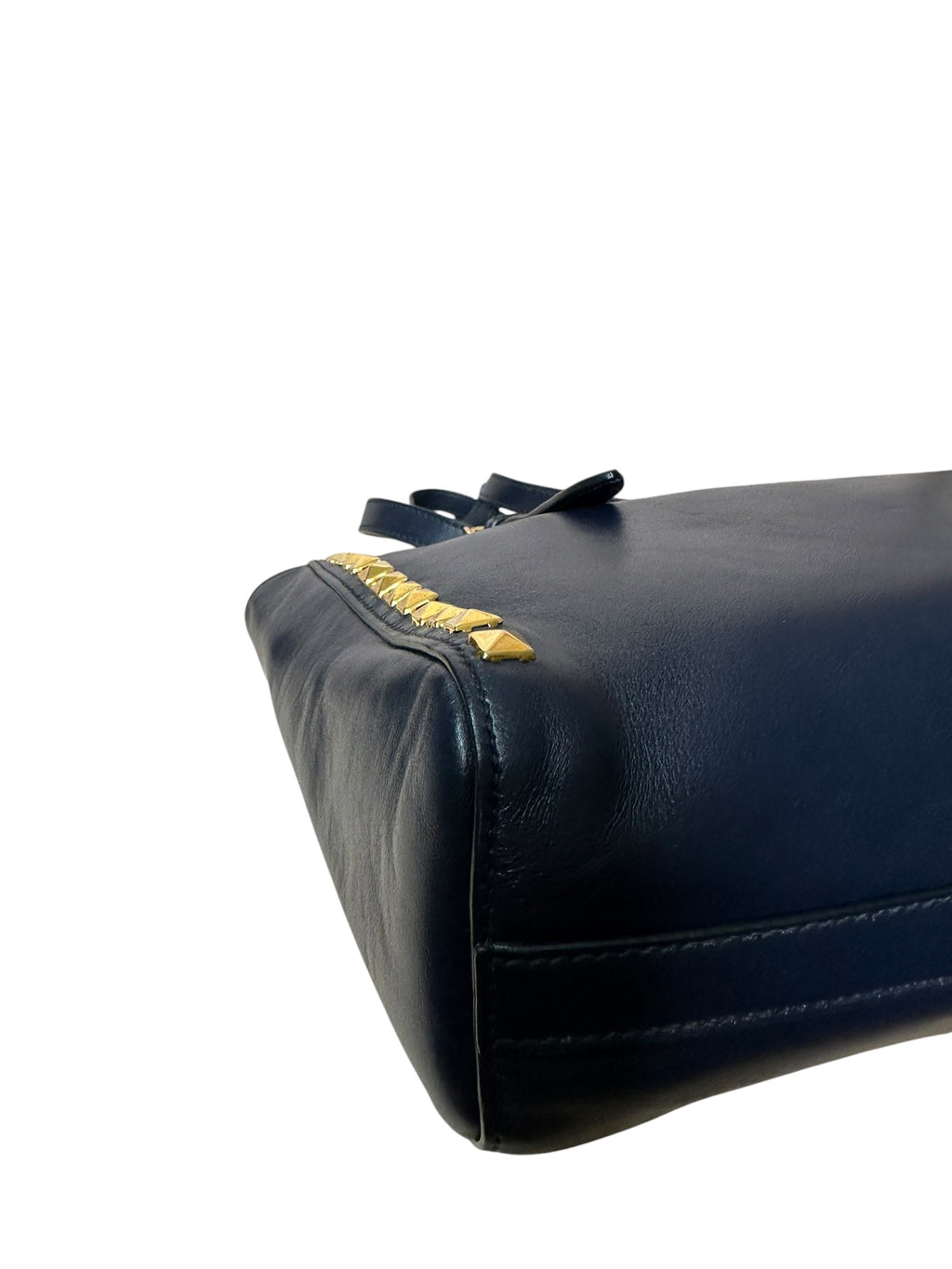 Miu Miu borsa in pelle con borchie