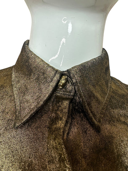 Roberto Cavalli camicia anni 2000s (XS-S) — foto 2