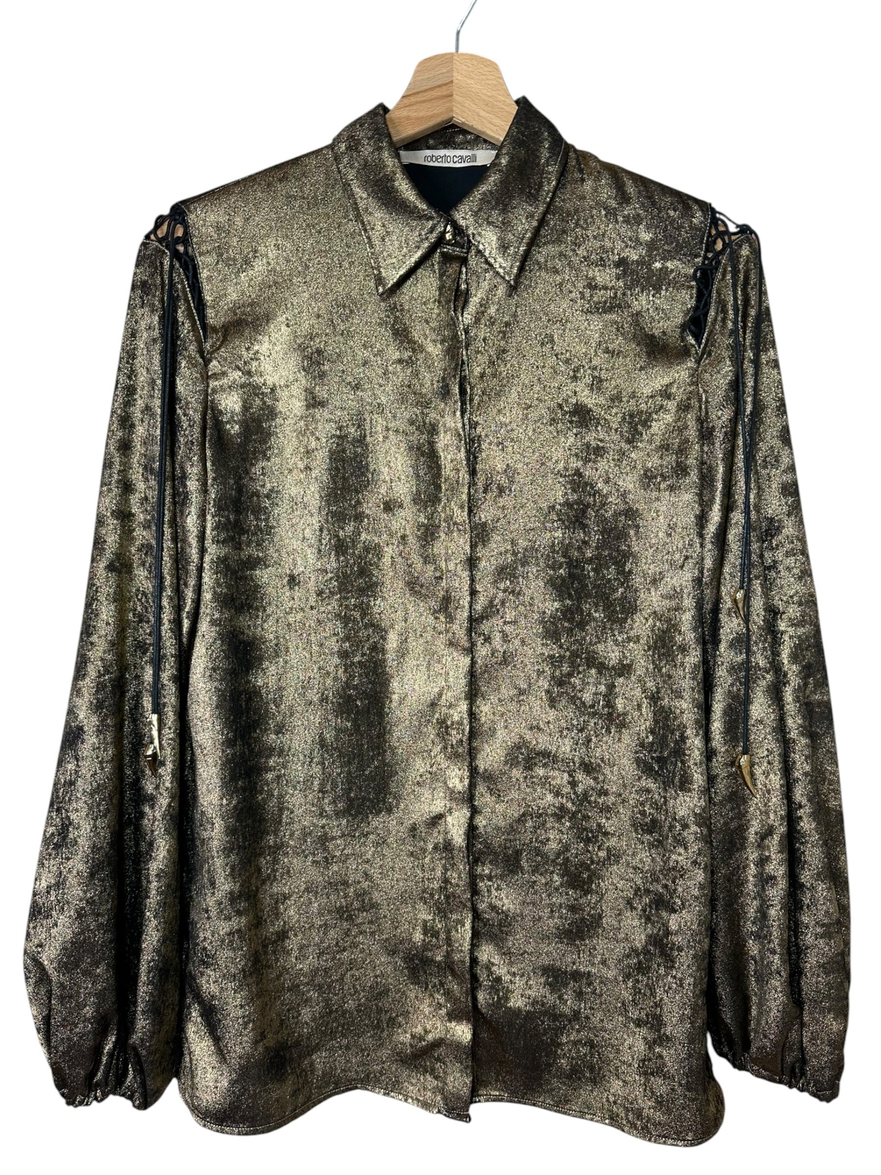 Roberto Cavalli camicia anni 2000s (XS-S) — foto 7