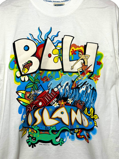 Diesel t-shirt vintage con stampa (M/L)