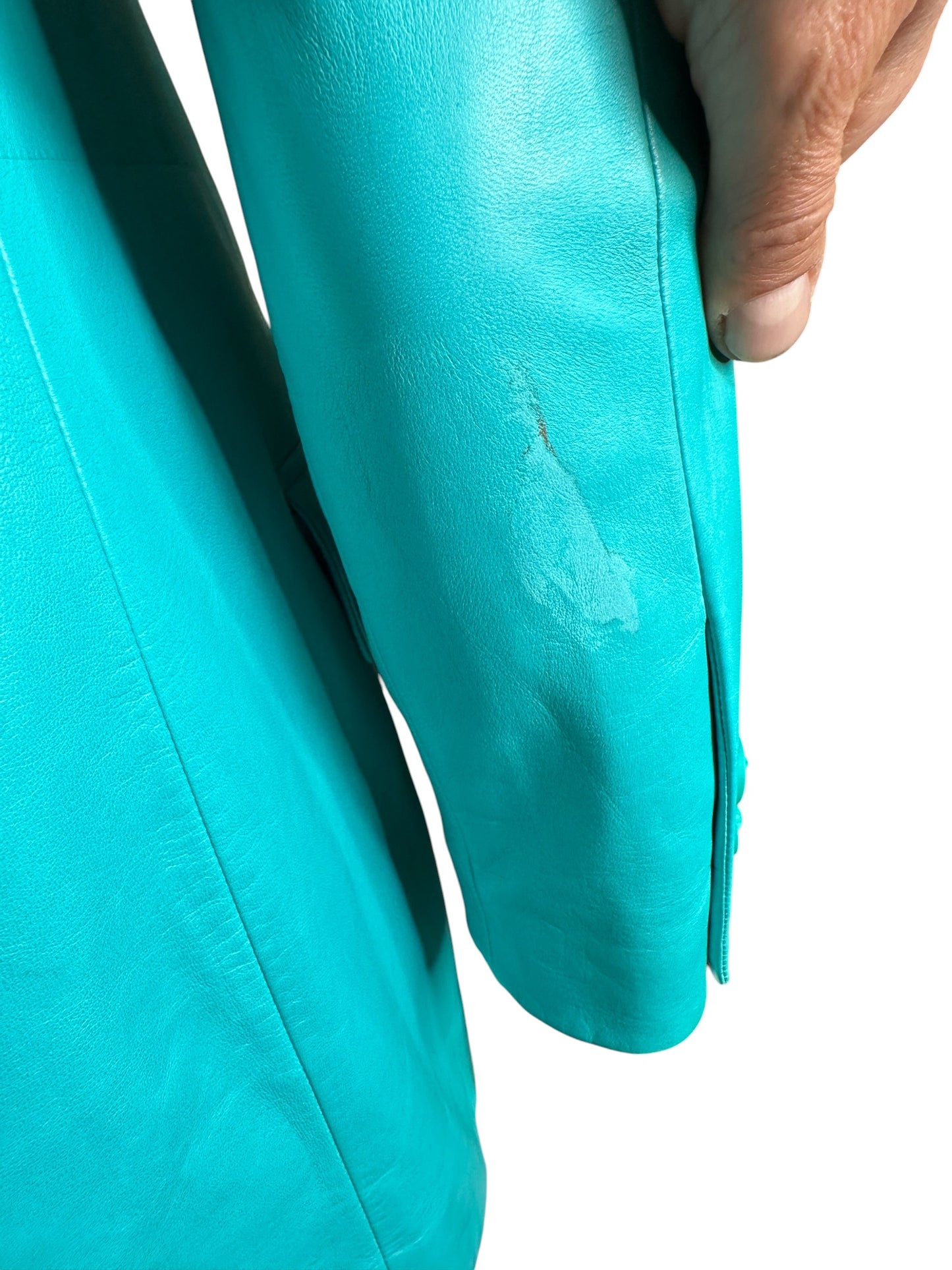 Versace blazer in pelle — foto 10