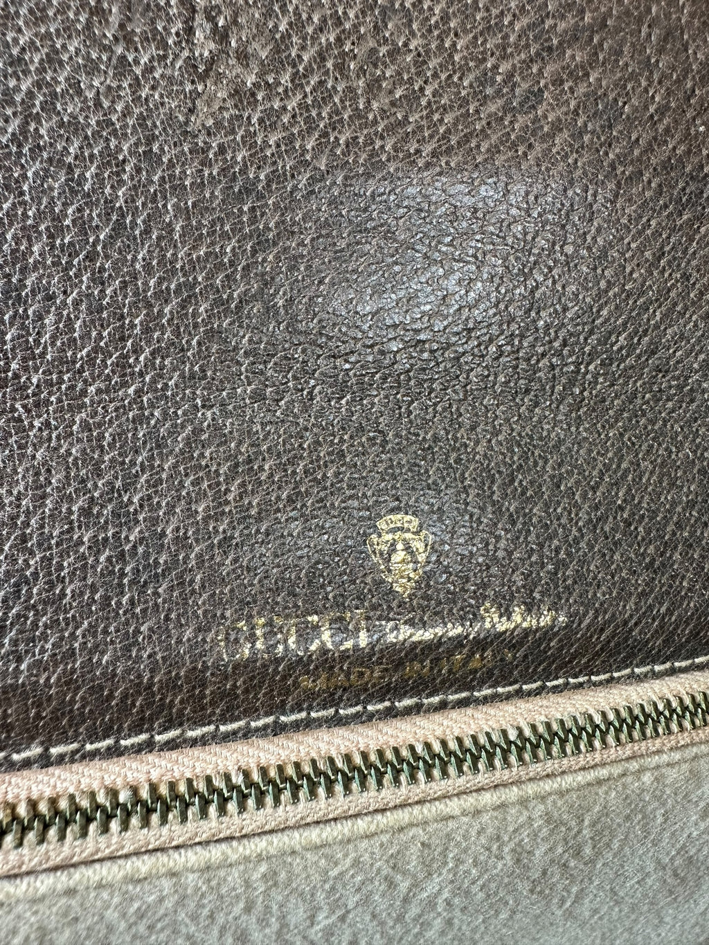 Gucci borsa vintage in pelle — foto 16