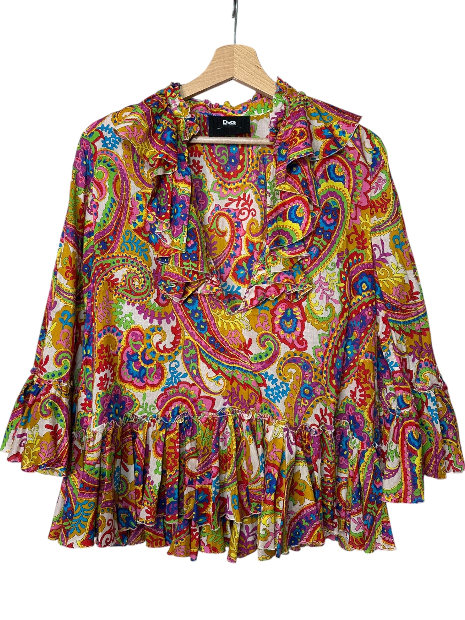 D&G top vintage stampato — foto 6