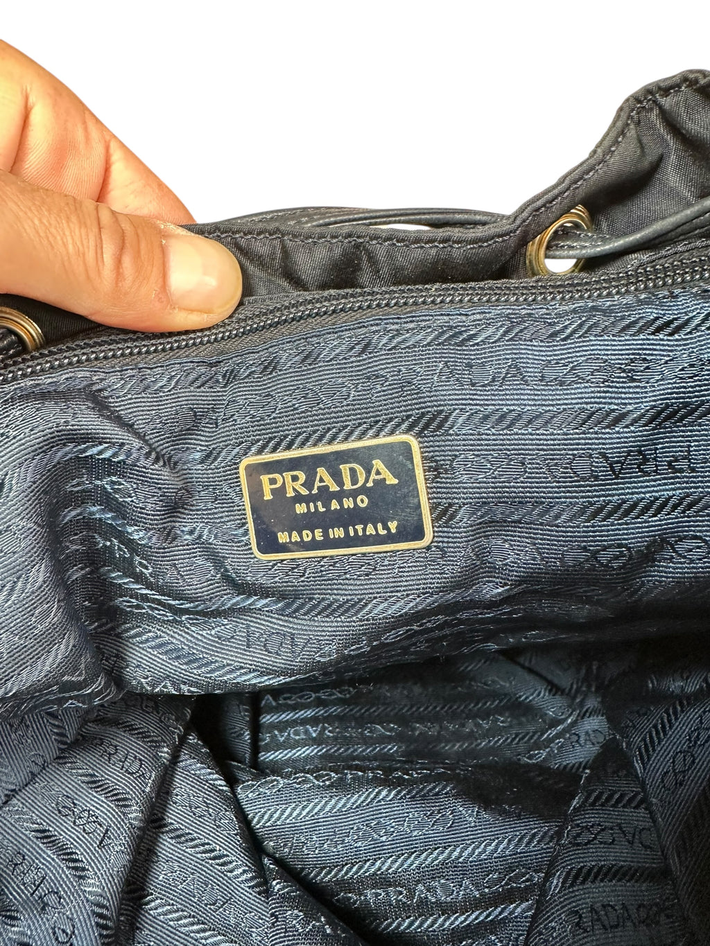 Prada zaino vintage in nylon — foto 14