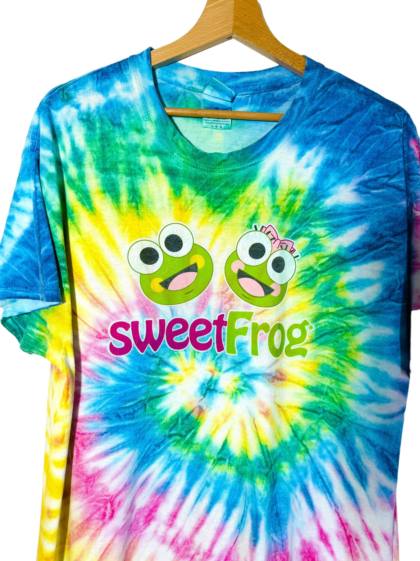 T-shirt vintage tie-dye (L)