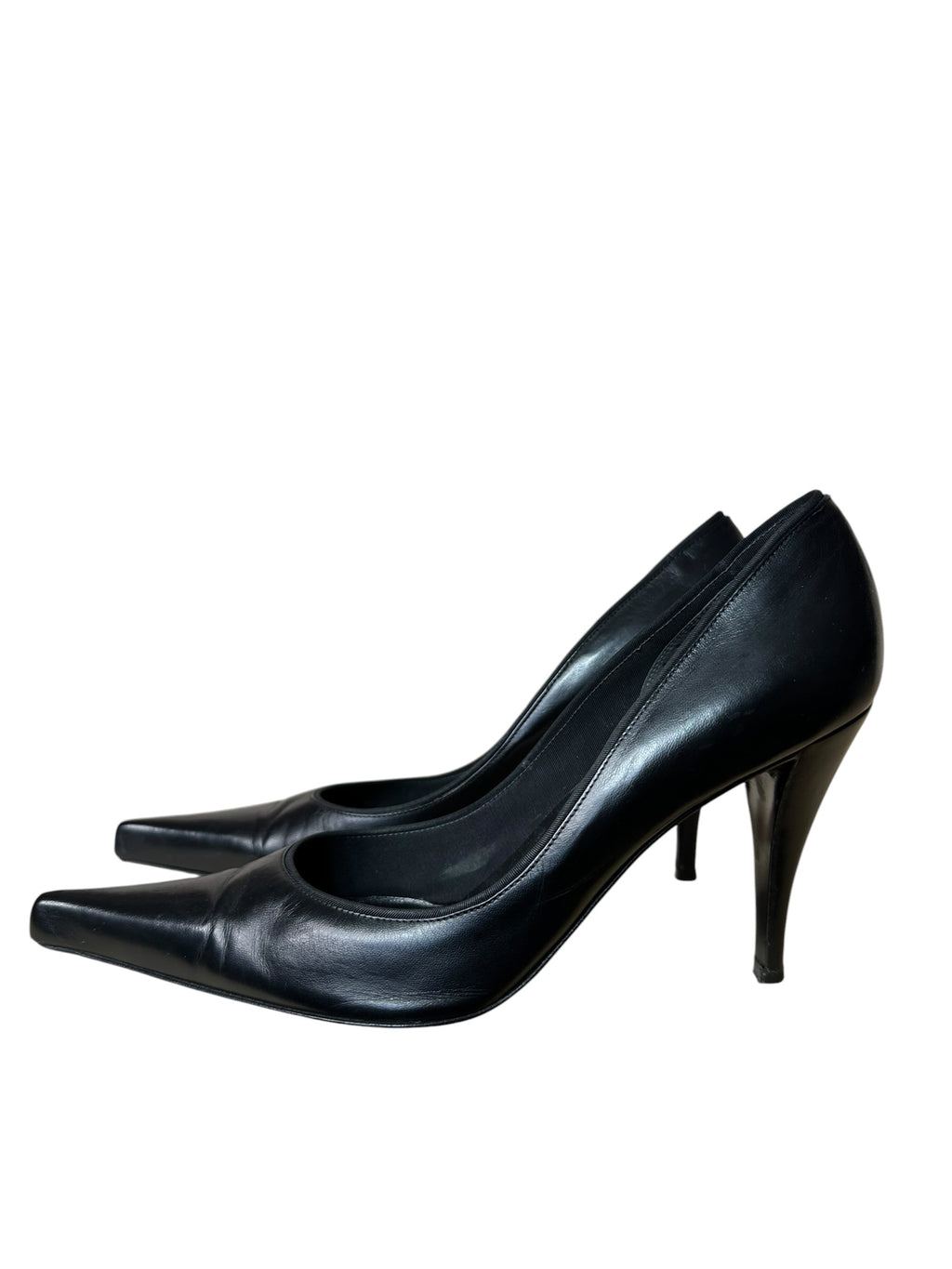 Yves Saint Laurent decolletè in pelle