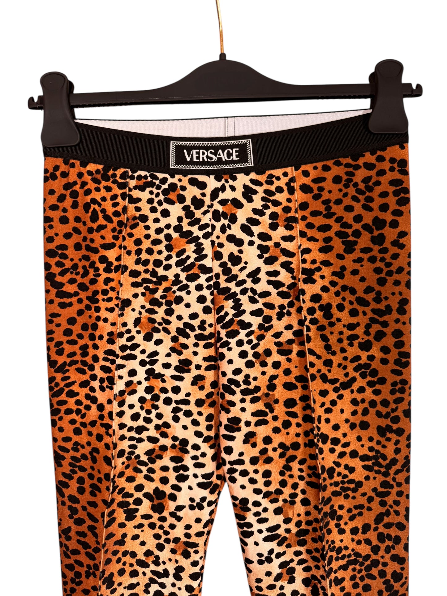 Leggings Versace leopardati con staffa taglia M nuovi — foto 6