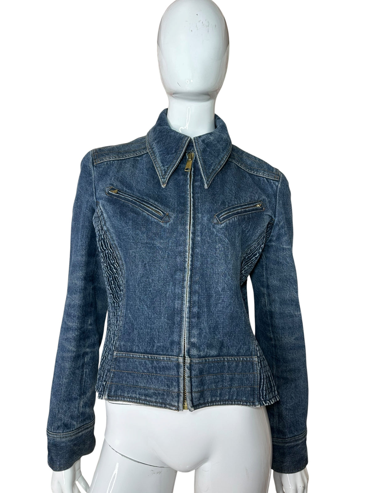 D&G giacca in denim vintage