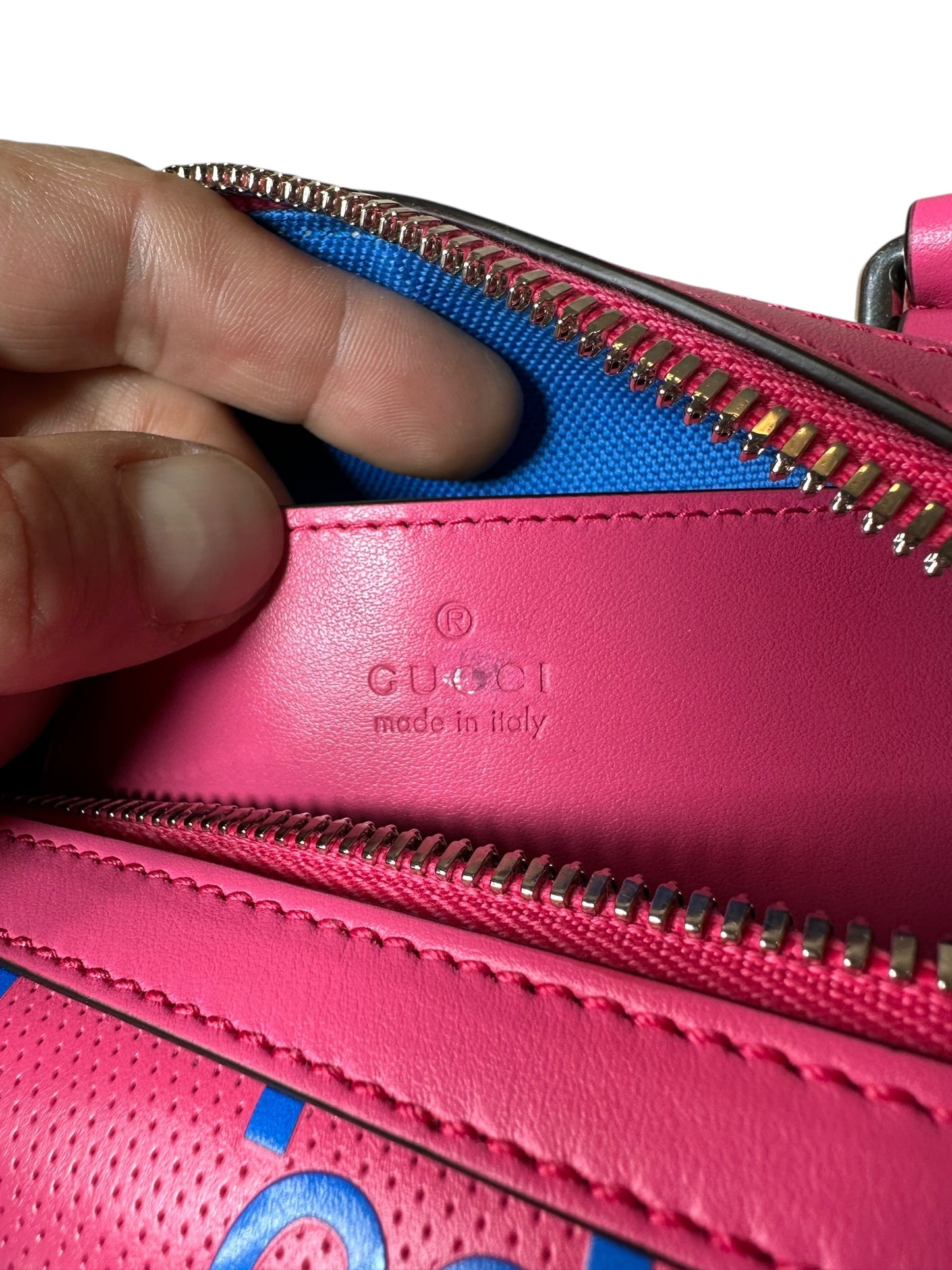 Gucci bauletto Duffle in pelle