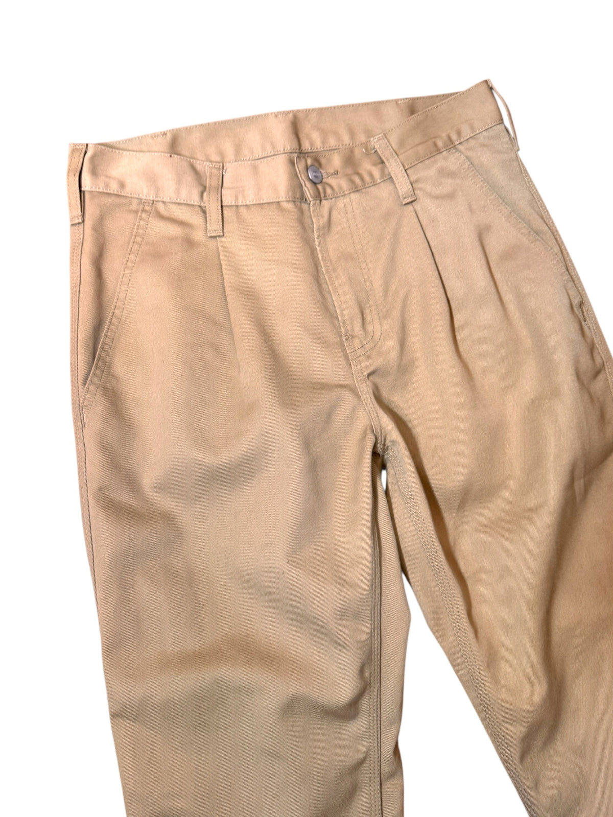 Pantaloni Carhartt Wip Abbott Pant beige workwear taglia 29 — foto 3