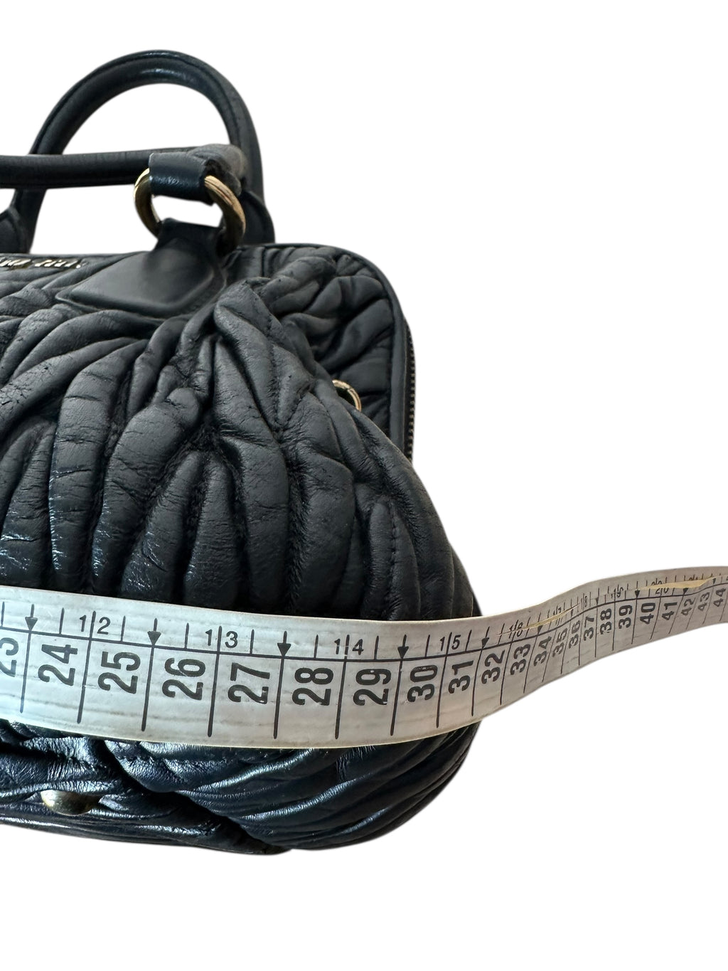 Miu Miu borsa vintage in pelle matelassè — foto 19